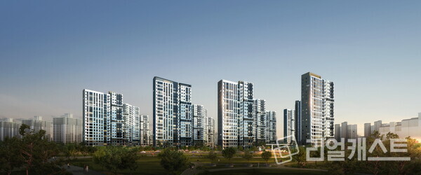 에코델타시티 대성베르힐 투시도. 사진: 디에스종합건설(주)