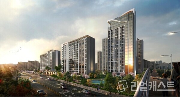 (초원2단지 대림아파트 리모델링 투시도/ 이미지 출처: 현대엔지니어링)