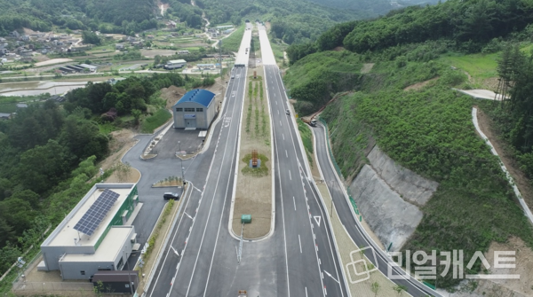 수도권제2순환고속도로 전경. 사진: 한국도로공사