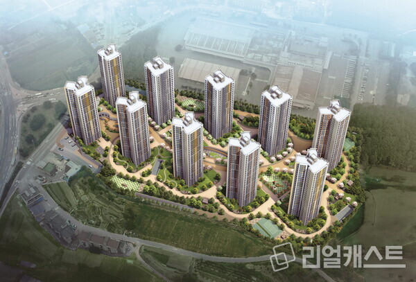 북천안자이 포레스트 조감도  사진 : GS건설