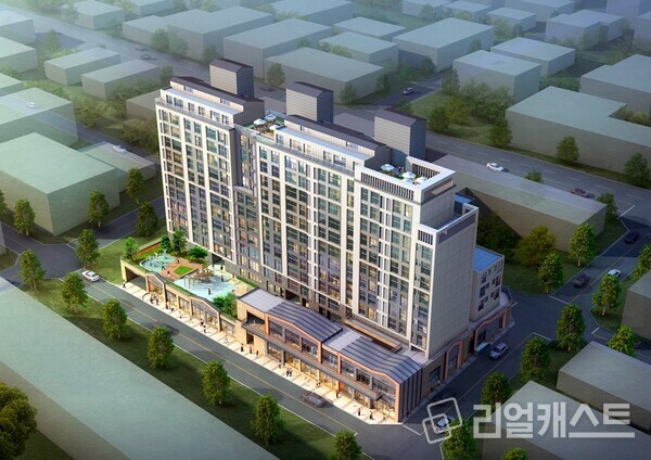 미추홀루브루숭의 조감도. 성호건설 제공