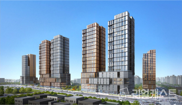 답십리자동차부품상가 재개발 조감도. 동대문구 제공