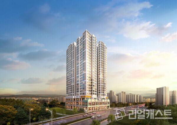 위례신도시 제일풍경채 투시도. 사진: 제일건설
