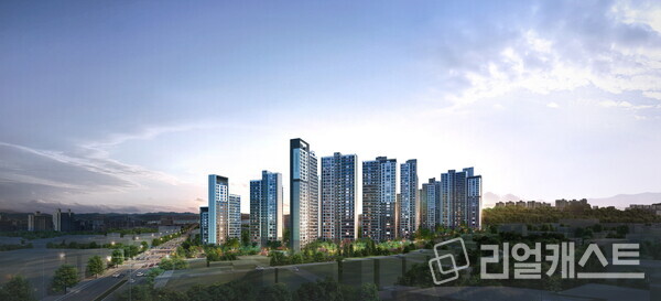 군산 경남아너스빌 디오션 석경 투시도