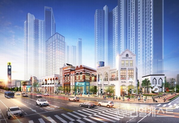 사진 : 코벤트워크 검단 1차 상업시설 투시도