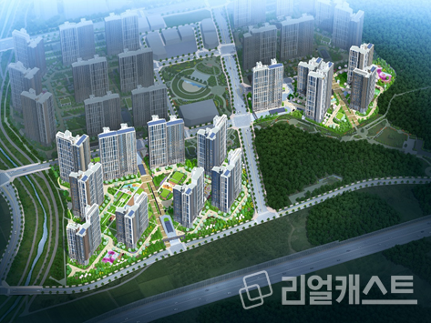 호반써밋 그랜드파크 조감도. 사진 : 호반건설