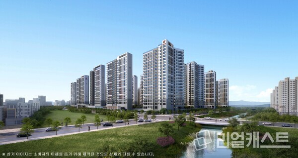 힐스테이트 첨단센트럴 투시도. 제공: 현대엔지니어링