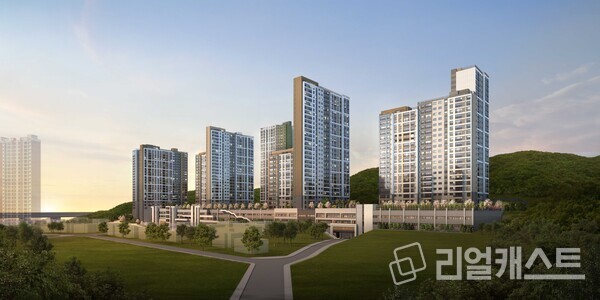 운암산공원 우미린 리버포레 투시도. 우미건설 제공