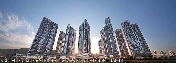 제일풍경채 계양 위너스카이 투시도. 사진 : 제일건설