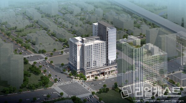 힐스테이트 과천 디센트로 조감도. 현대엔지니어링 제공