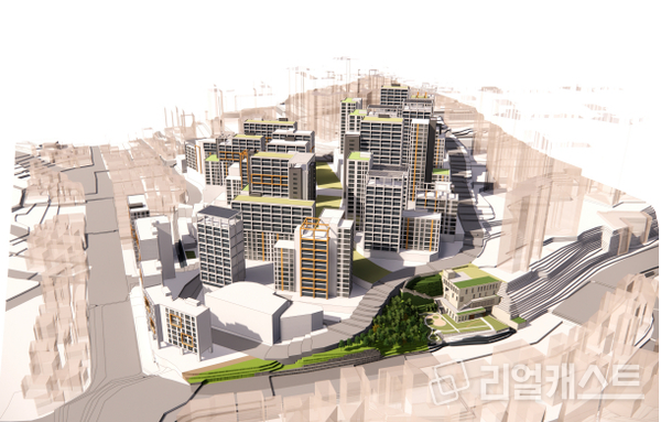 성동구 금호제21구역 주택재개발사업 조감도. 성동구 제공