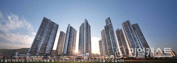 제일풍경채 계양 위너스카이 투시도. 사진: 제일건설