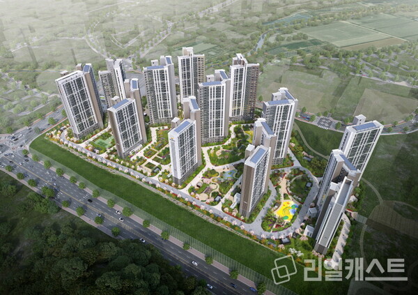 호반써밋 라프리미어 조감도. 호반건설 제공