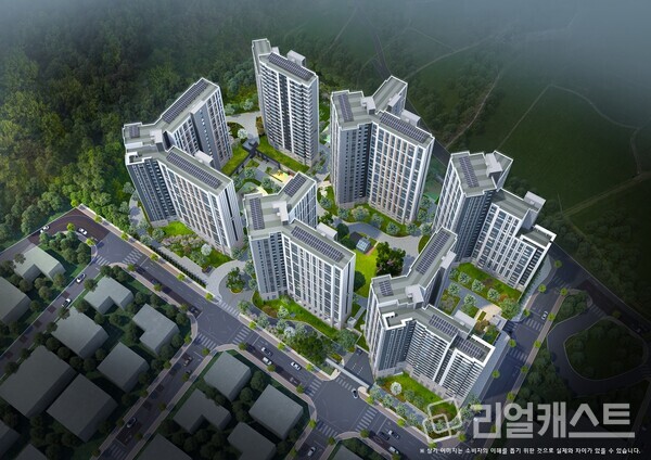 e편한세상 서울산 파크그란데 조감도. DL건설 제공