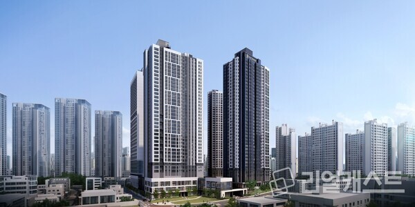 더샵 강동센트럴시티 투시도. 포스코이앤씨 제공