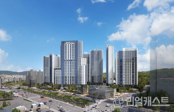 춘천 금호어울림 더퍼스트 주경투시도. 사진 : 금호건설