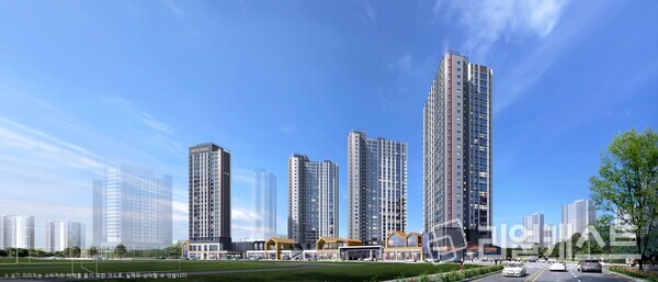 검단신도시 롯데캐슬 넥스티엘 투시도. 롯데건설 제공