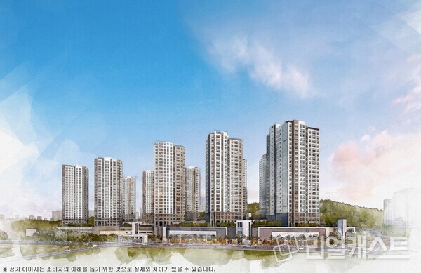 제일풍경채 검단 4차 스케치 조감도. 제일건설㈜ 제공