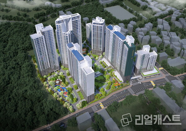 논산 푸르지오 더 퍼스트 조감도. 대우건설 제공