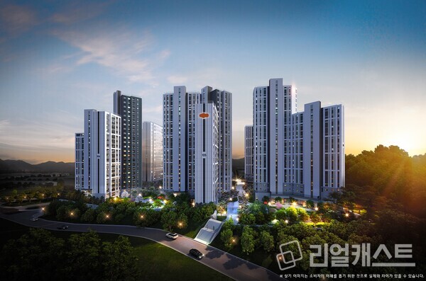 e편한세상 서울산 파크그란데 석경투시도. DL건설 제공