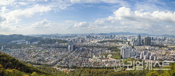 서초구 아파트 전경. 사진: 클립아트 코리아