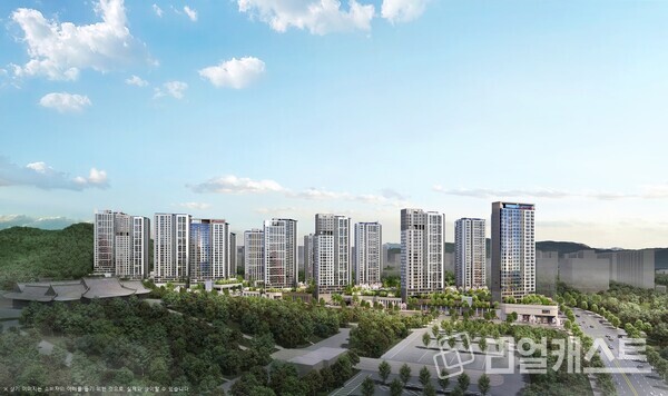 힐스테이트 중외공원 투시도. 현대엔지니어링 제공