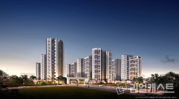 힐스테이트 수원파크포레 석경 투시도