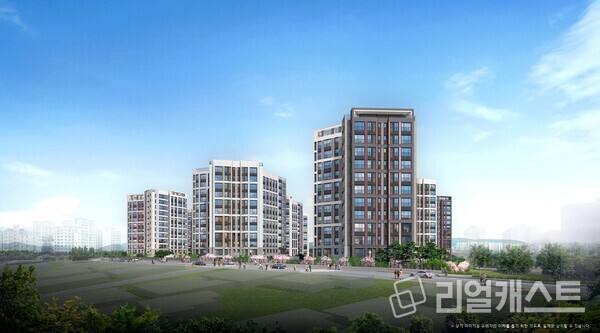 힐스테이트 수원파크포레 주경 투시도