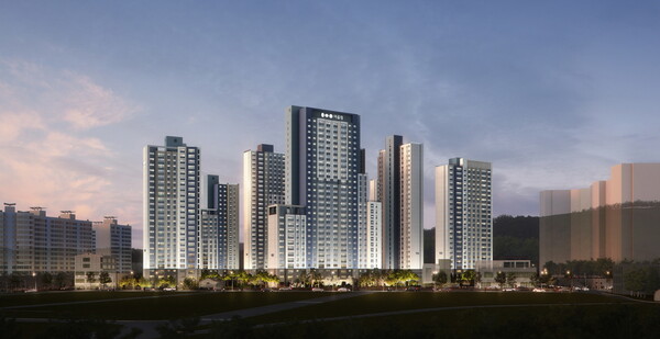 춘천 금호어울림 더퍼스트 석경투시도. 사진 : 금호건설