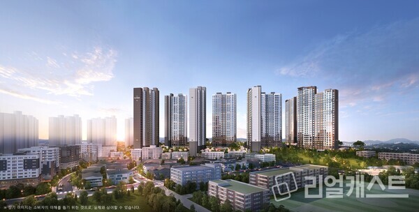 지제역 반도체밸리 쌍용 더 플래티넘 투시도