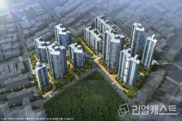 송파 서희스타힐스 프리미엄 조감도.