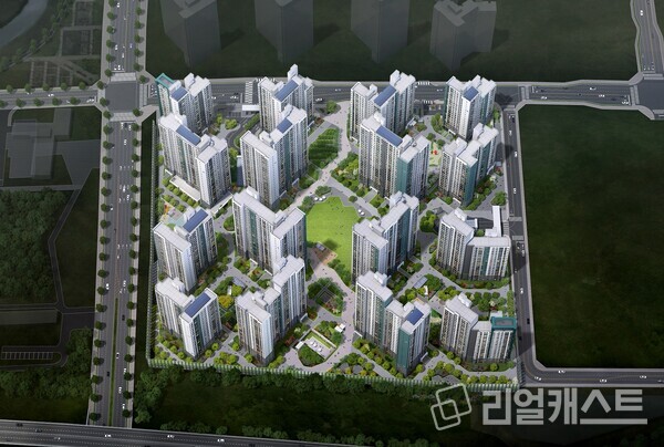 탕정 푸르지오 리버파크 조감도. 대우건설 제공