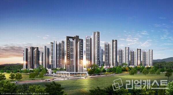 동탄신도시 금강펜테리움 7차 센트럴파크. 금강주택 제공