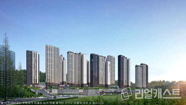 더샵 광양레이크센텀 투시도.