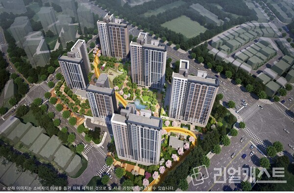 영통역자이 프라시엘 조감도 / GS건설 제공