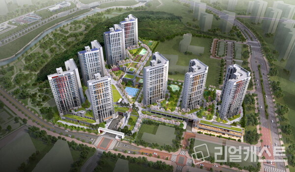 힐스테이트 동탄포레 조감도