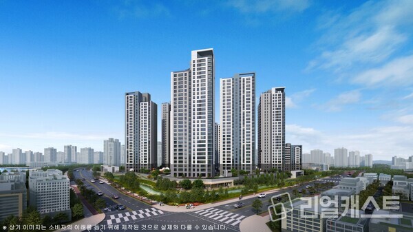 제일풍경채 검단3차 투시도. 제일건설(주) 제공