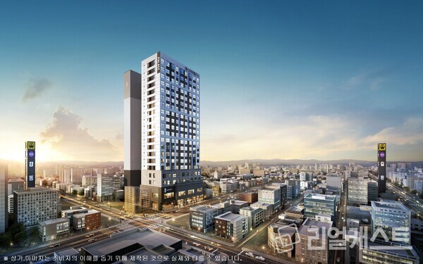 에스아이팰리스 강동 센텀Ⅱ 투시도.
