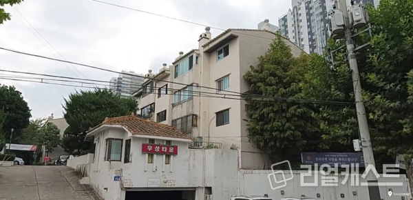 중랑구 중화동 중화우성타운 전경, 사진:카카오맵