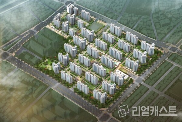 매교역 팰루시드 조감도.