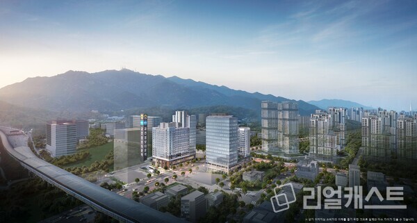 힐스테이트 과천 디센트로 조감도