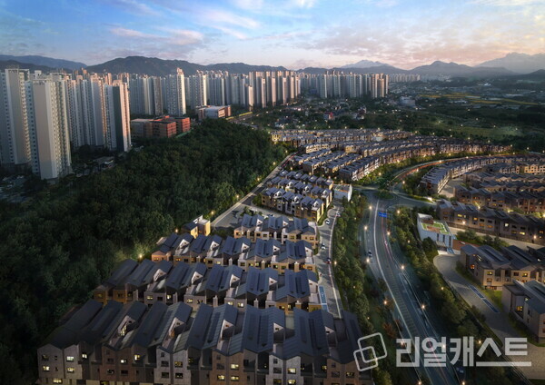 힐스테이트 양주옥정 파티오포레 조감도