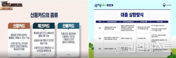 교육용 영상 주요화면 출처 : 금융위원회