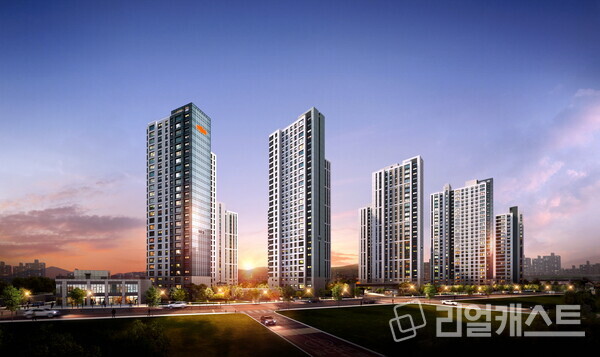 e편한세상 서대전역 센트로 투시도