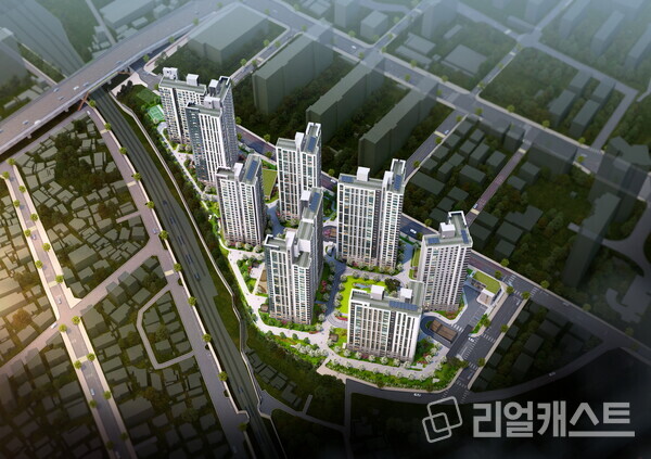 e편한세상 서대전역 센트로 투시도