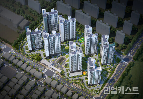 평택 푸르지오 센터파인 조감도 / 대우건설