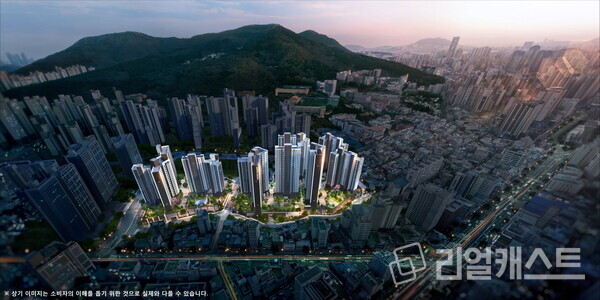 양정 롯데캐슬 프론티엘 조감도