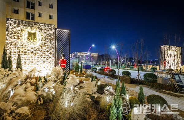 왕길역 로열파크씨티 기반시설 모습 /DK아시아