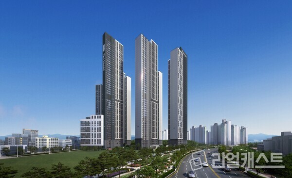 더샵 오창프레스티지 주경 투시도