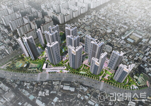 힐스테이트 가장더퍼스트 조감도. 출처 : 현대건설